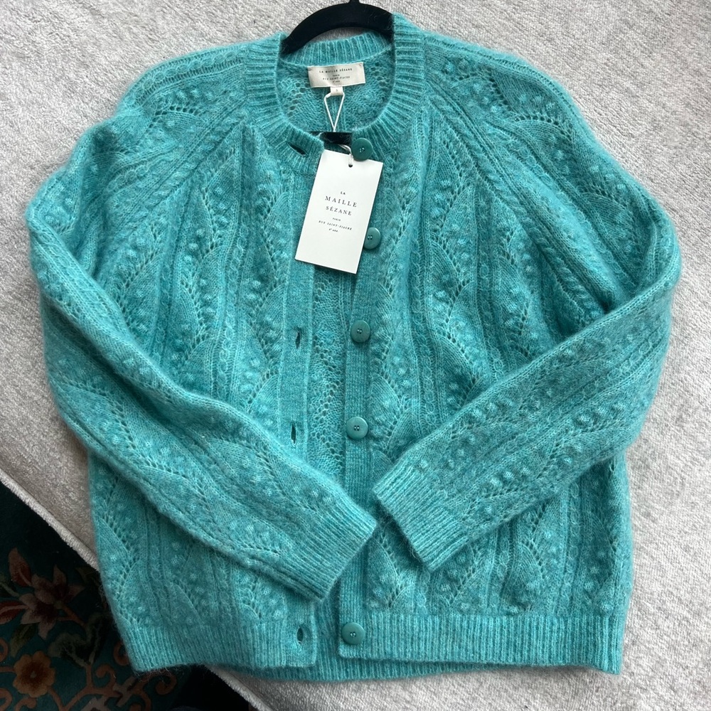 NWT Sezane Magda Cardigan